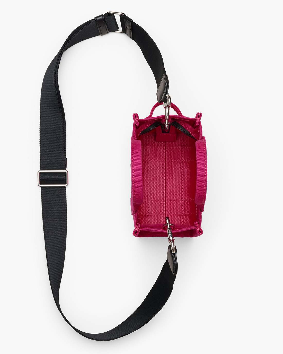 The Canvas Crossbody Tote Bag Raspberry Pink Marc Jacobs