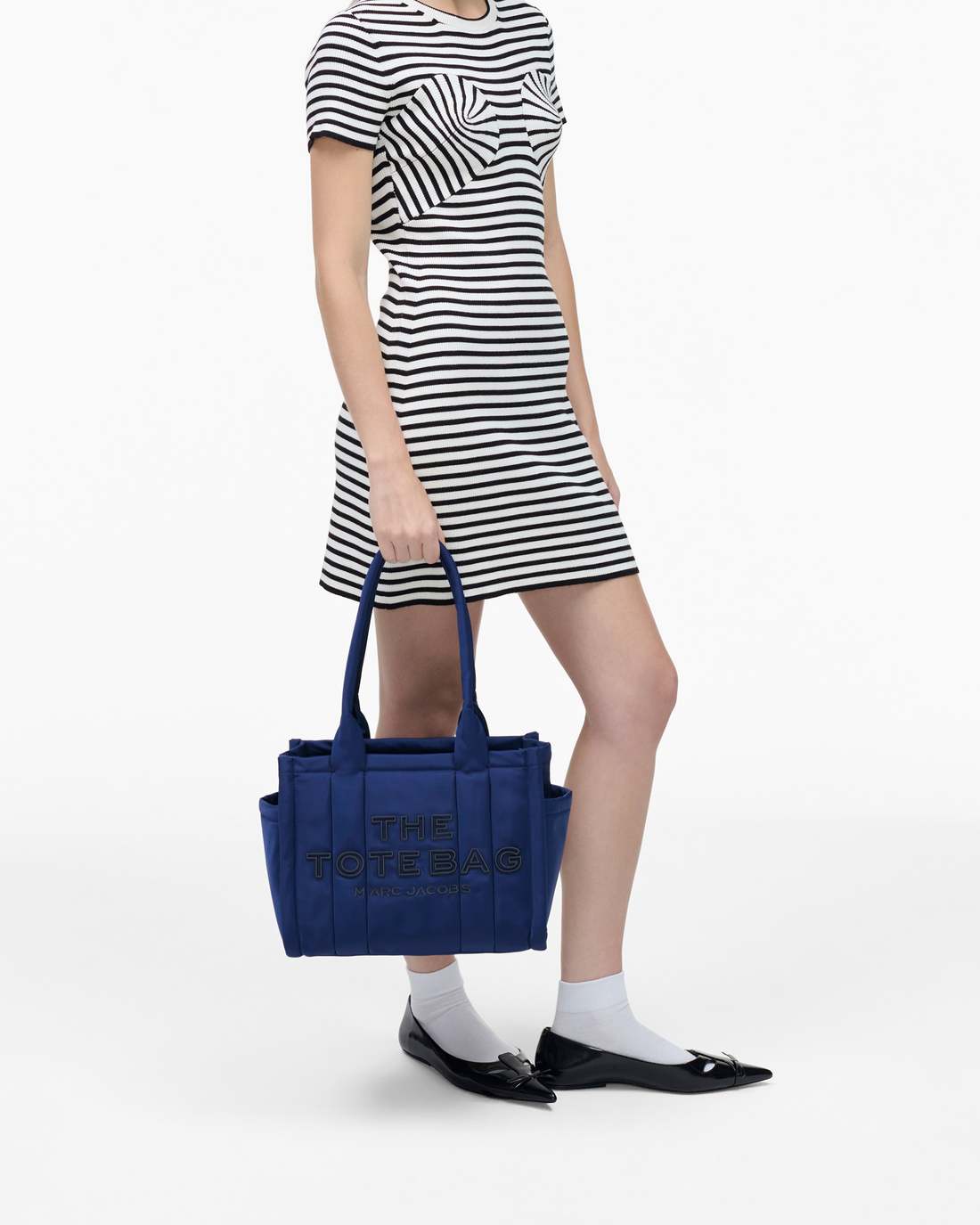 The Puffy Nylon Medium Tote Bag Blue Sea Marc Jacobs