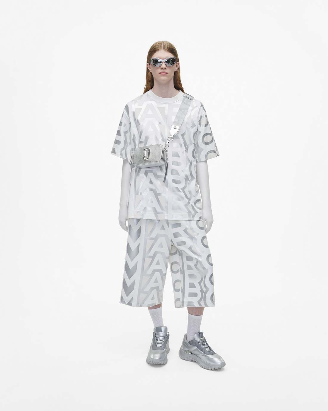 The Metallic Snapshot Dtm Silver Marc Jacobs