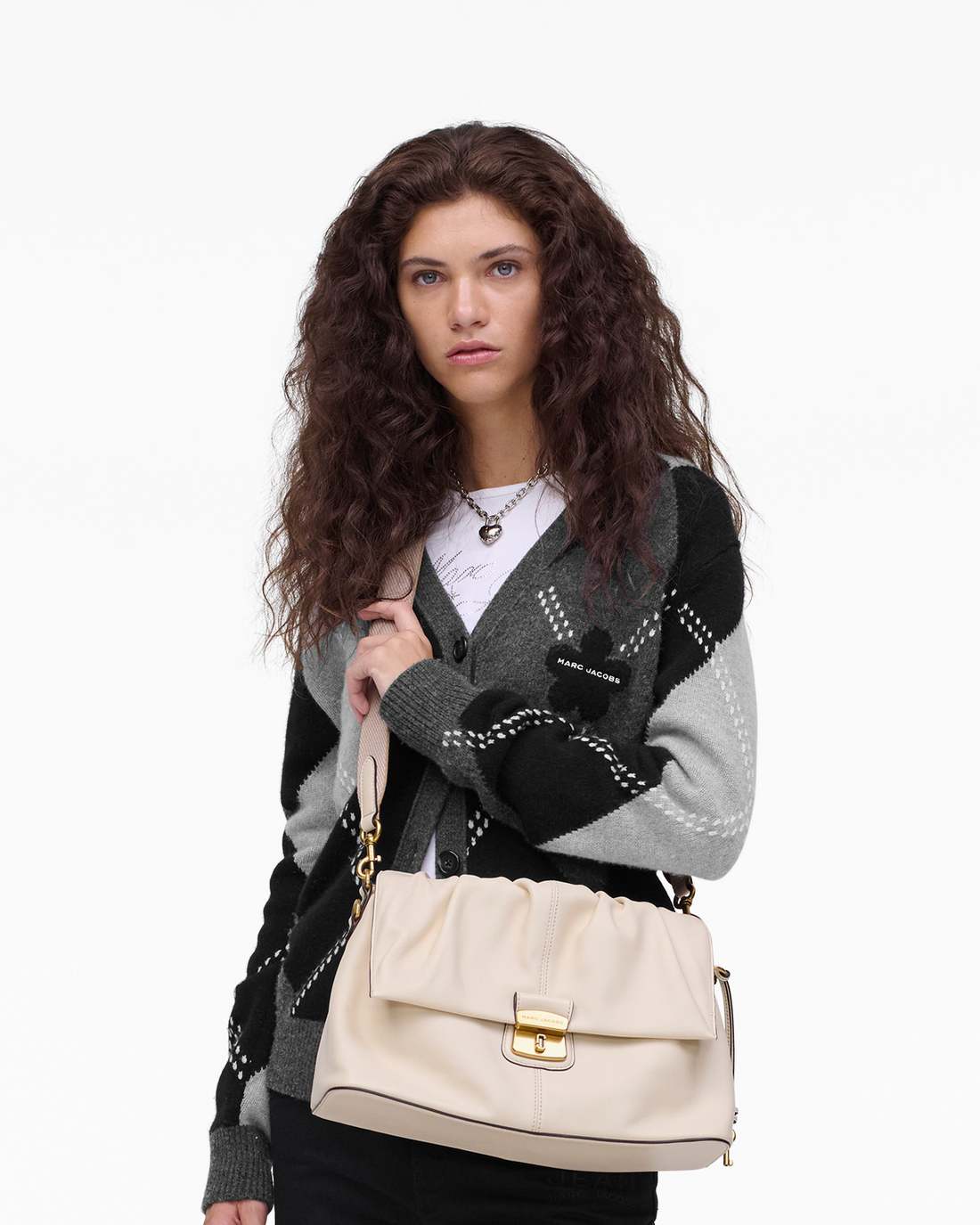 The Cristina Messenger Ivory Marc Jacobs