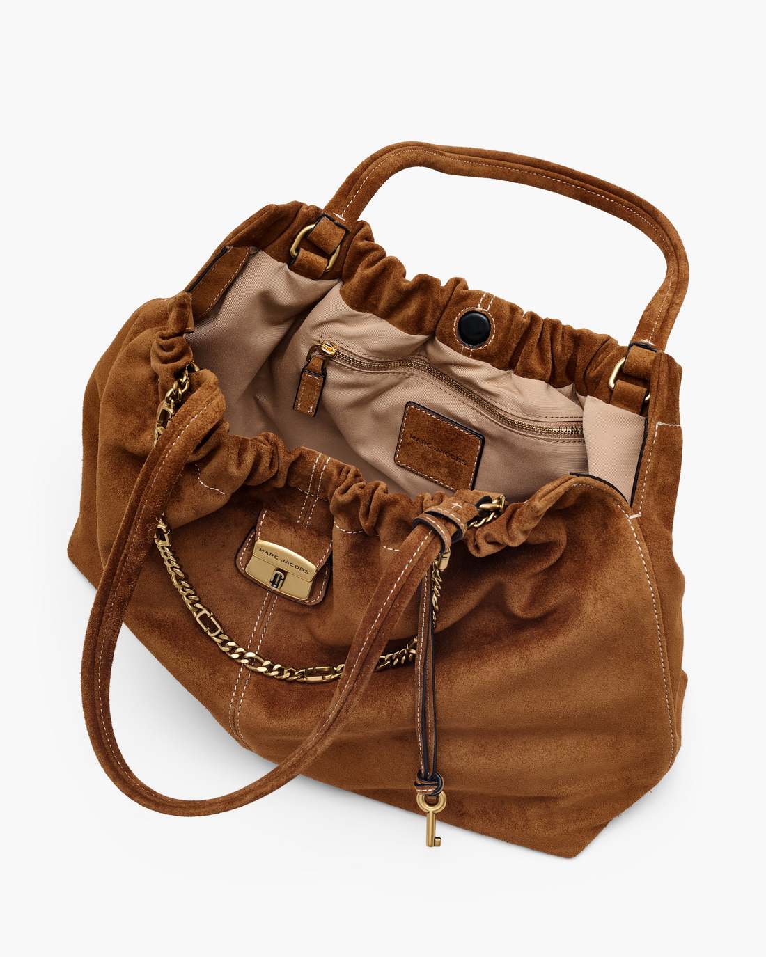 The Suede Cristina Tote Copper Marc Jacobs
