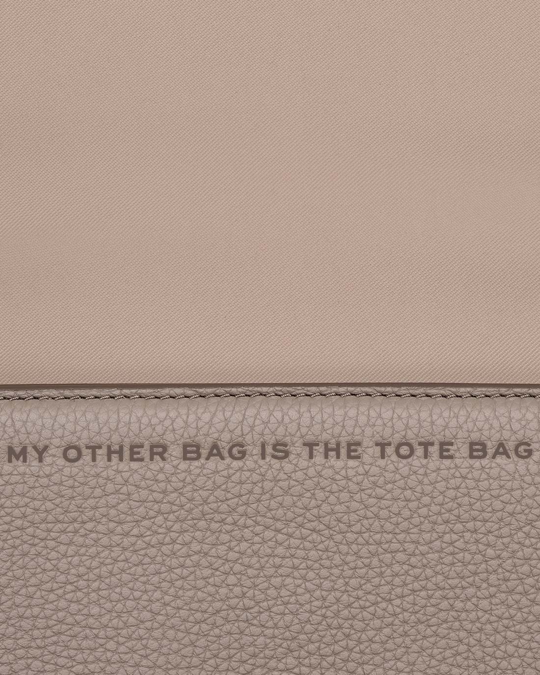 The Leather Mini Bag Cement Marc Jacobs