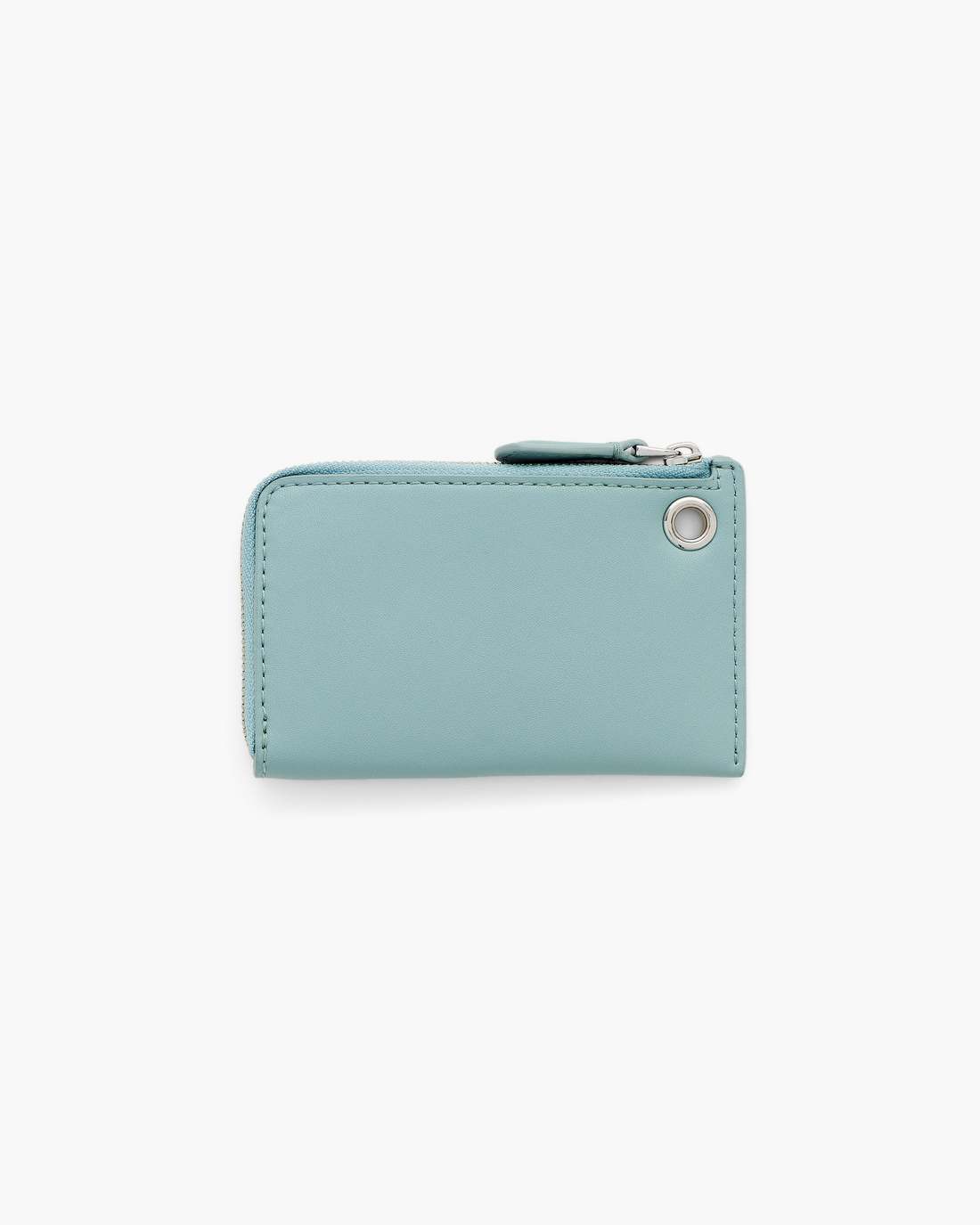 The Everyday Top Zip Charm Wallet Sky Blue Marc Jacobs