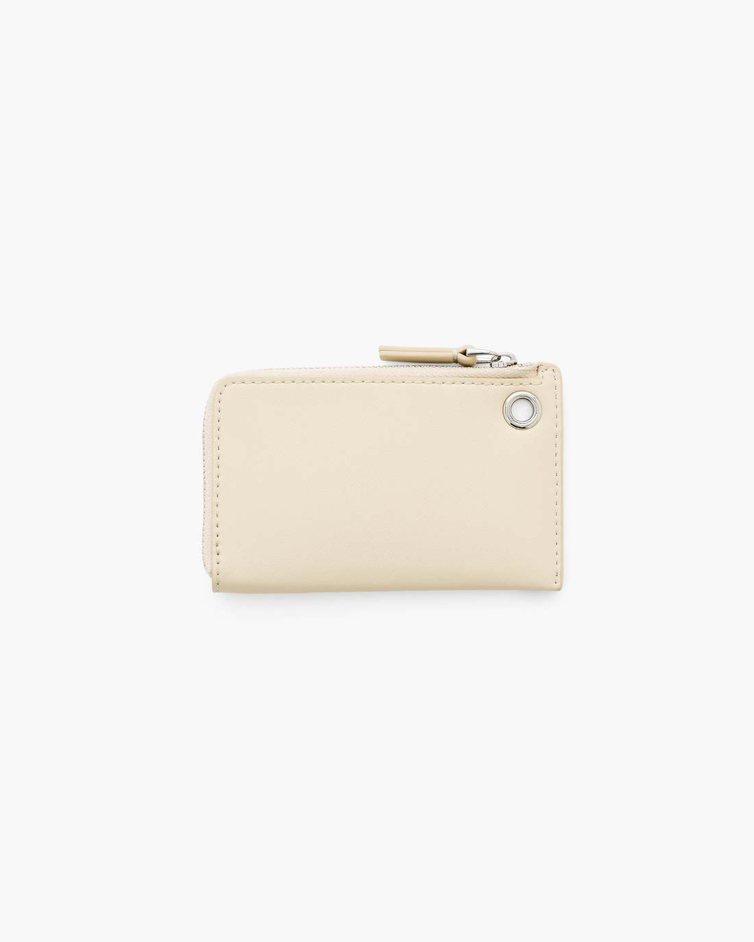 The Top Zip Charm Wallet Cloud White Marc Jacobs
