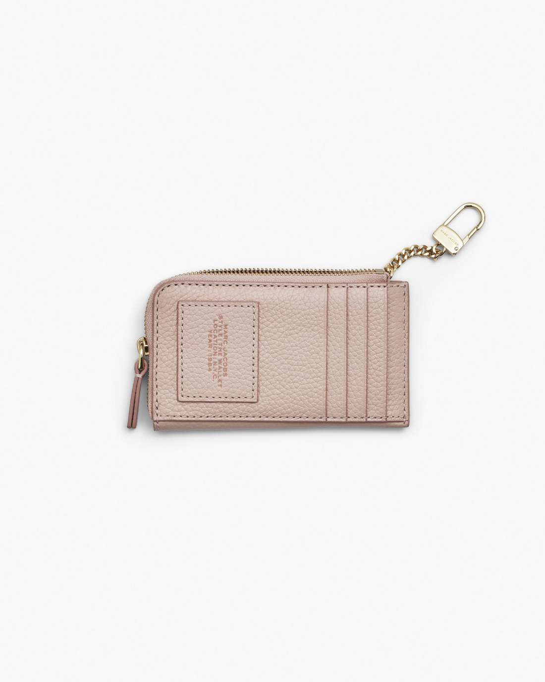 The Leather Top Zip Multi Wallet Rose Marc Jacobs