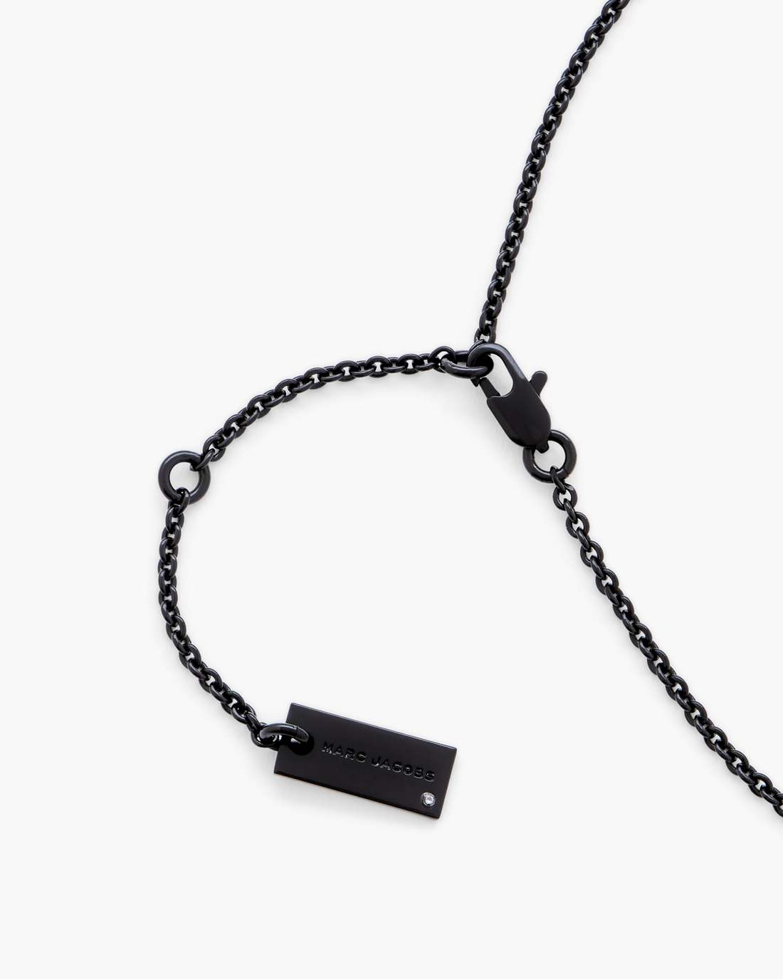 The Daisy Pave Necklace Black/Black Crystal Marc Jacobs