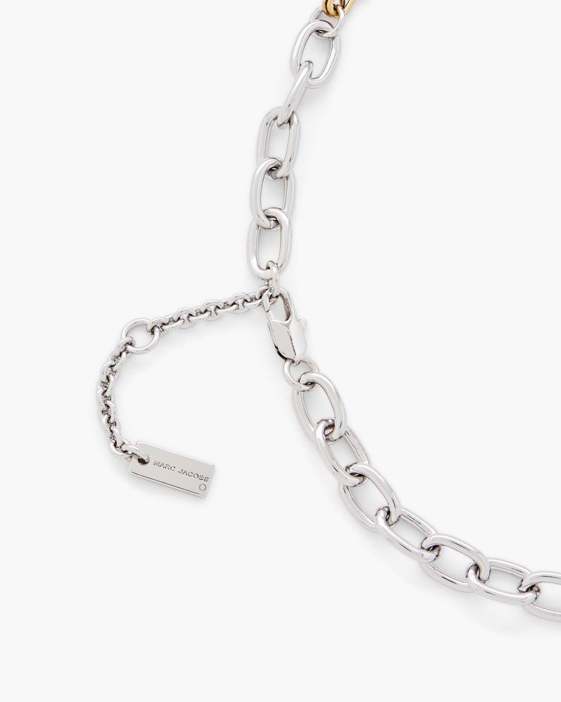 The Grunge Glam Charm Necklace Gold/Silver Marc Jacobs