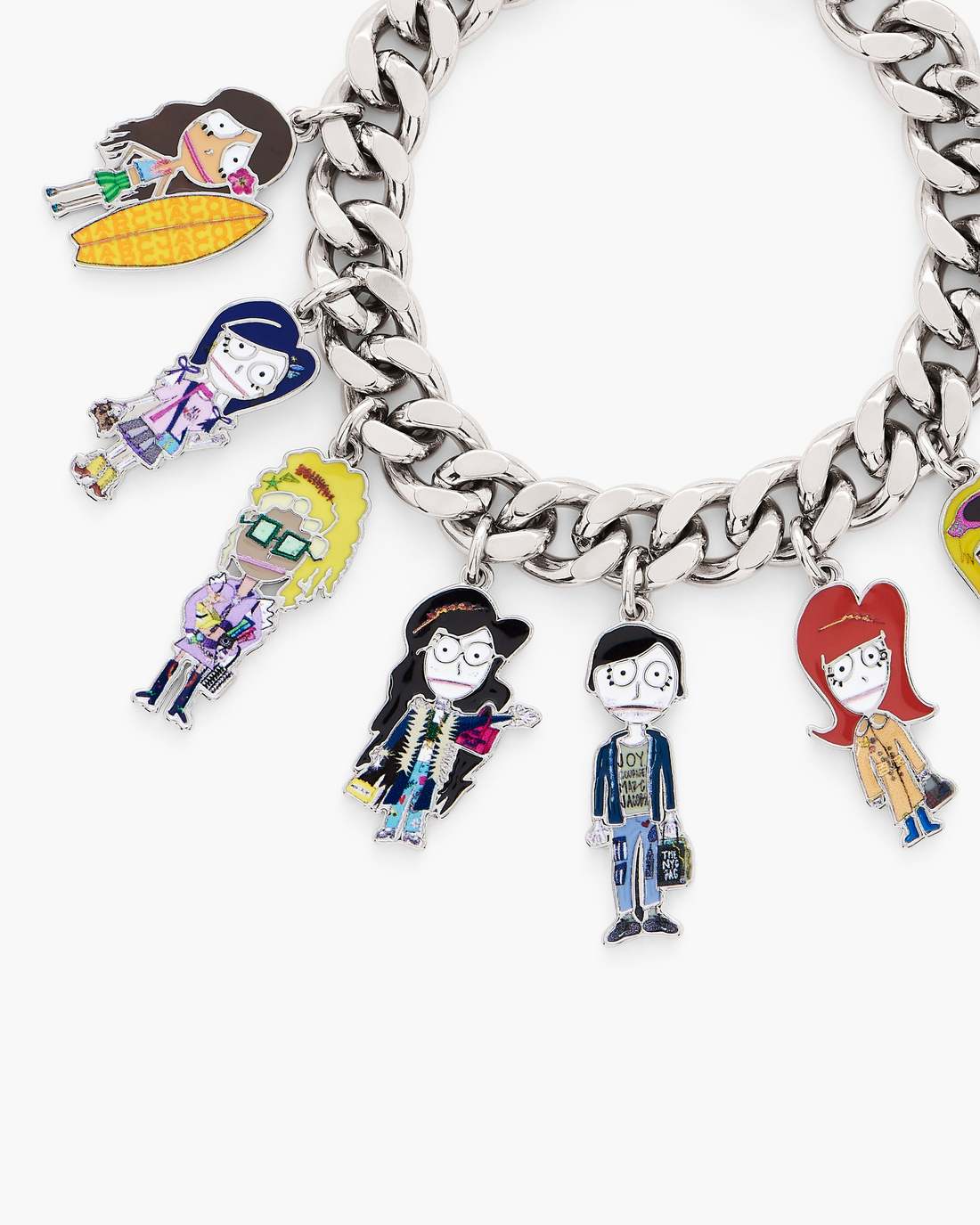 The Cities Charm Bracelet Silver/Multi Marc Jacobs