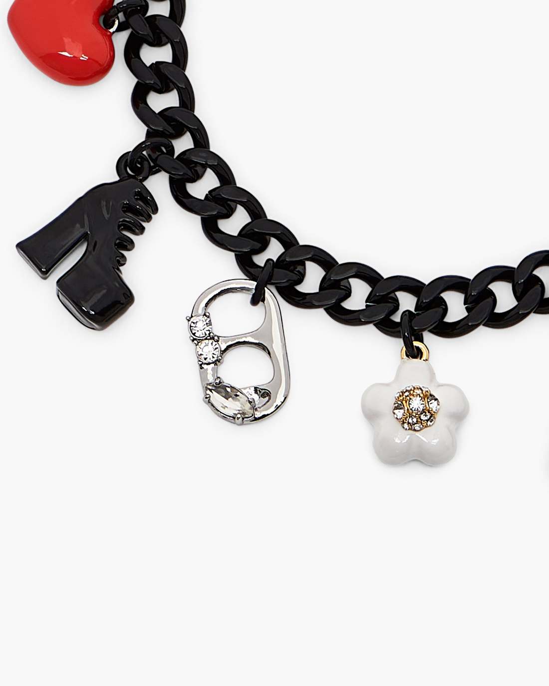 The Collector Charm Bracelet Black Multi Marc Jacobs