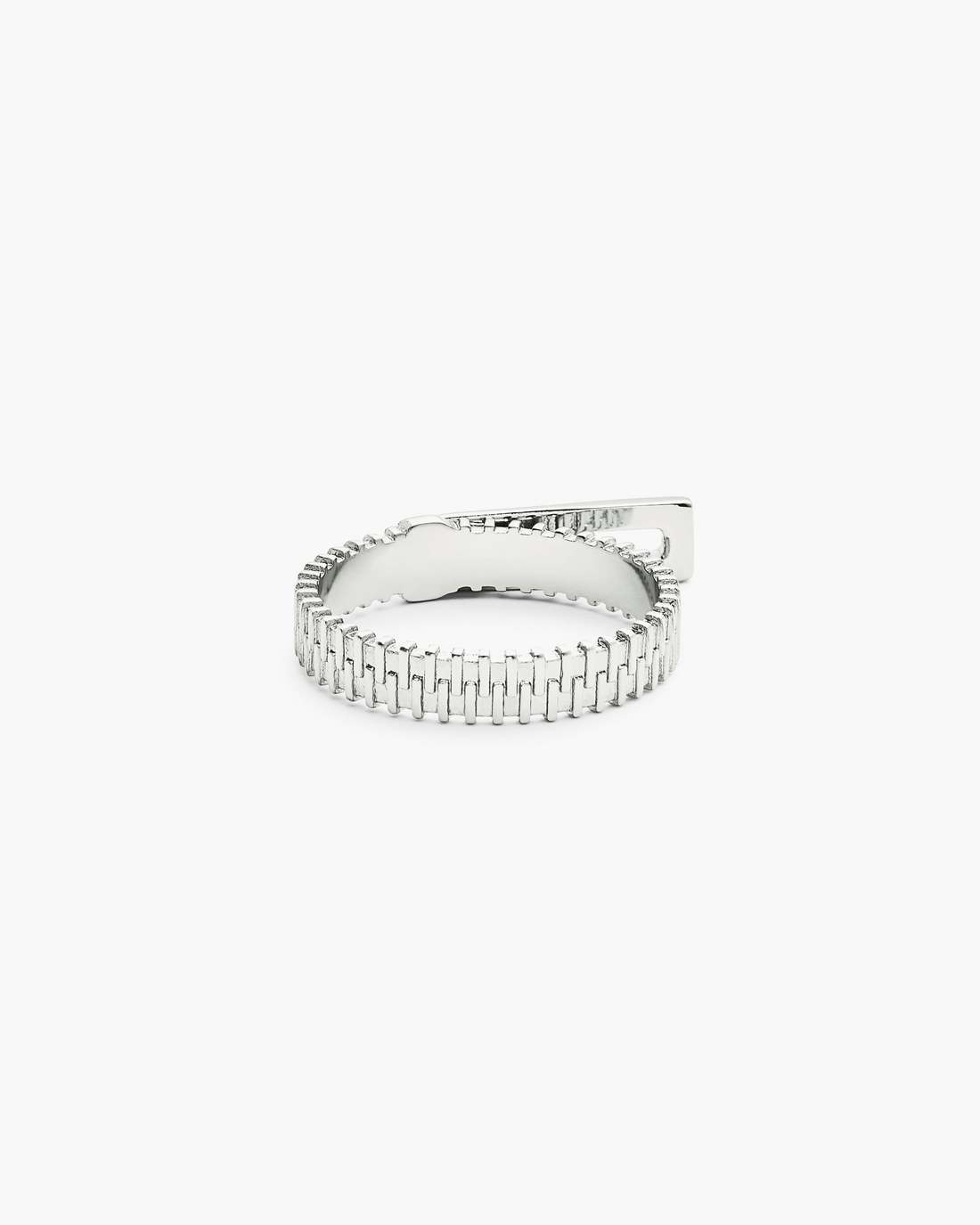 J Marc Zipper Ring Silver Marc Jacobs