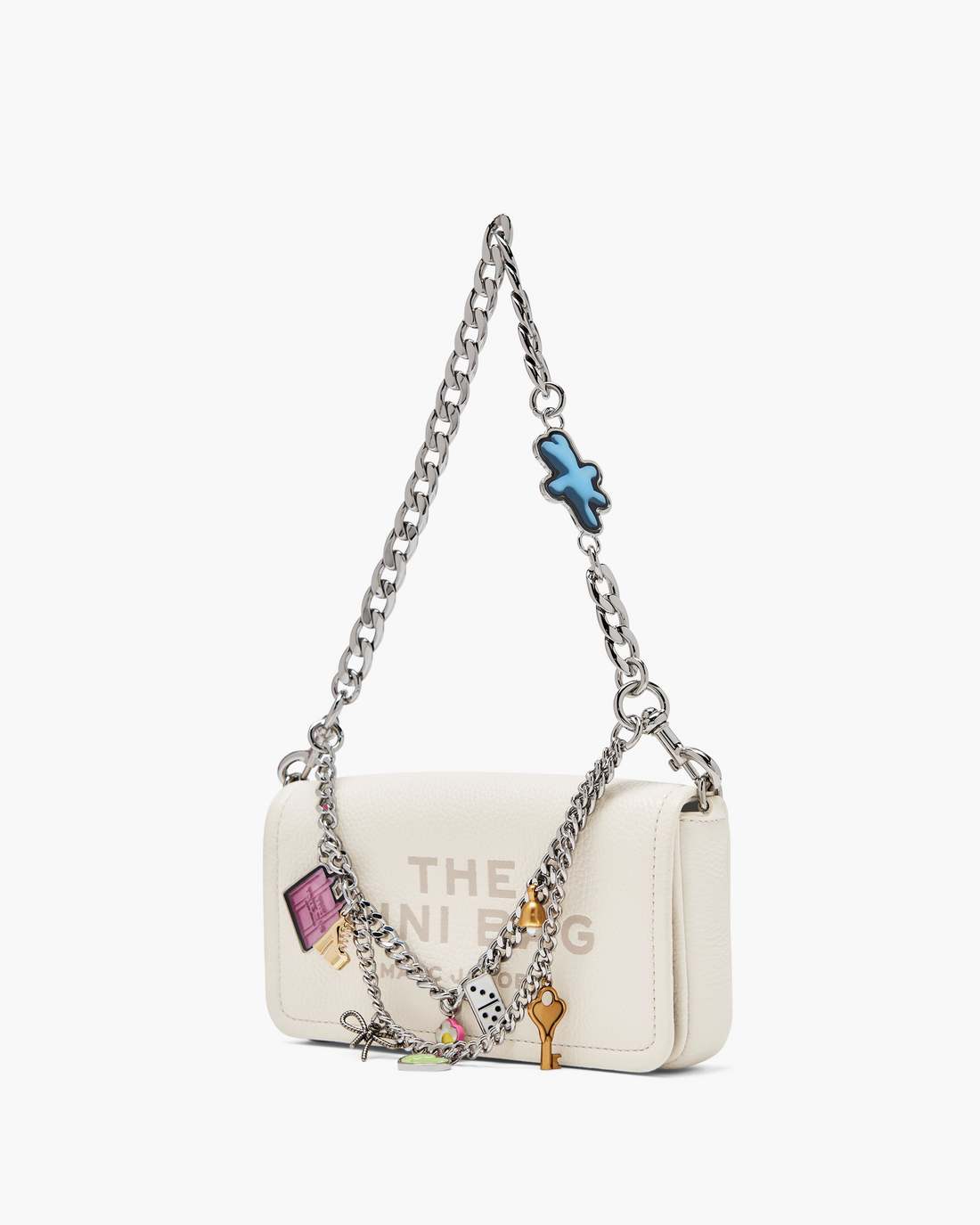 The Sticker Chain Shoulder Strap Nickel Marc Jacobs