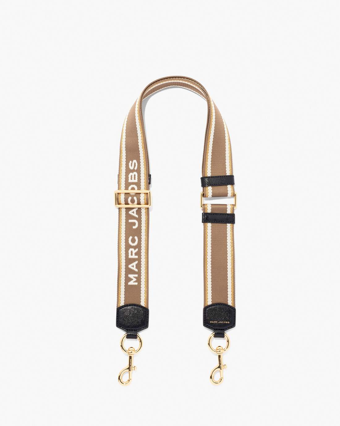 The Logo Webbing Strap Beige Marc Jacobs