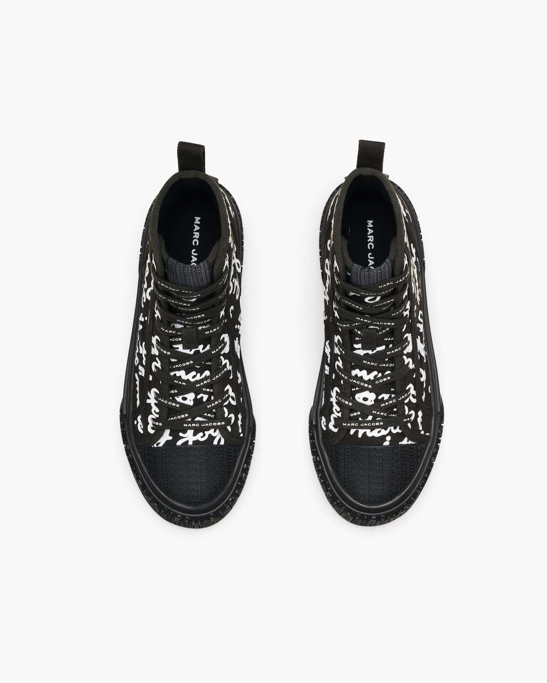 The Marc Is Joy Canvas Sneaker Black Multi Marc Jacobs
