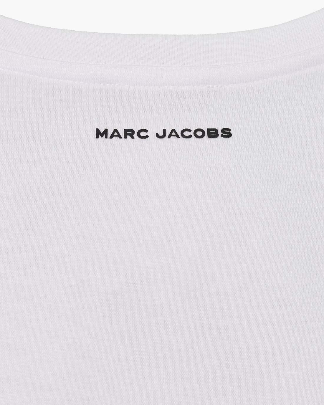 Daisy Logo Slim Tee White Marc Jacobs