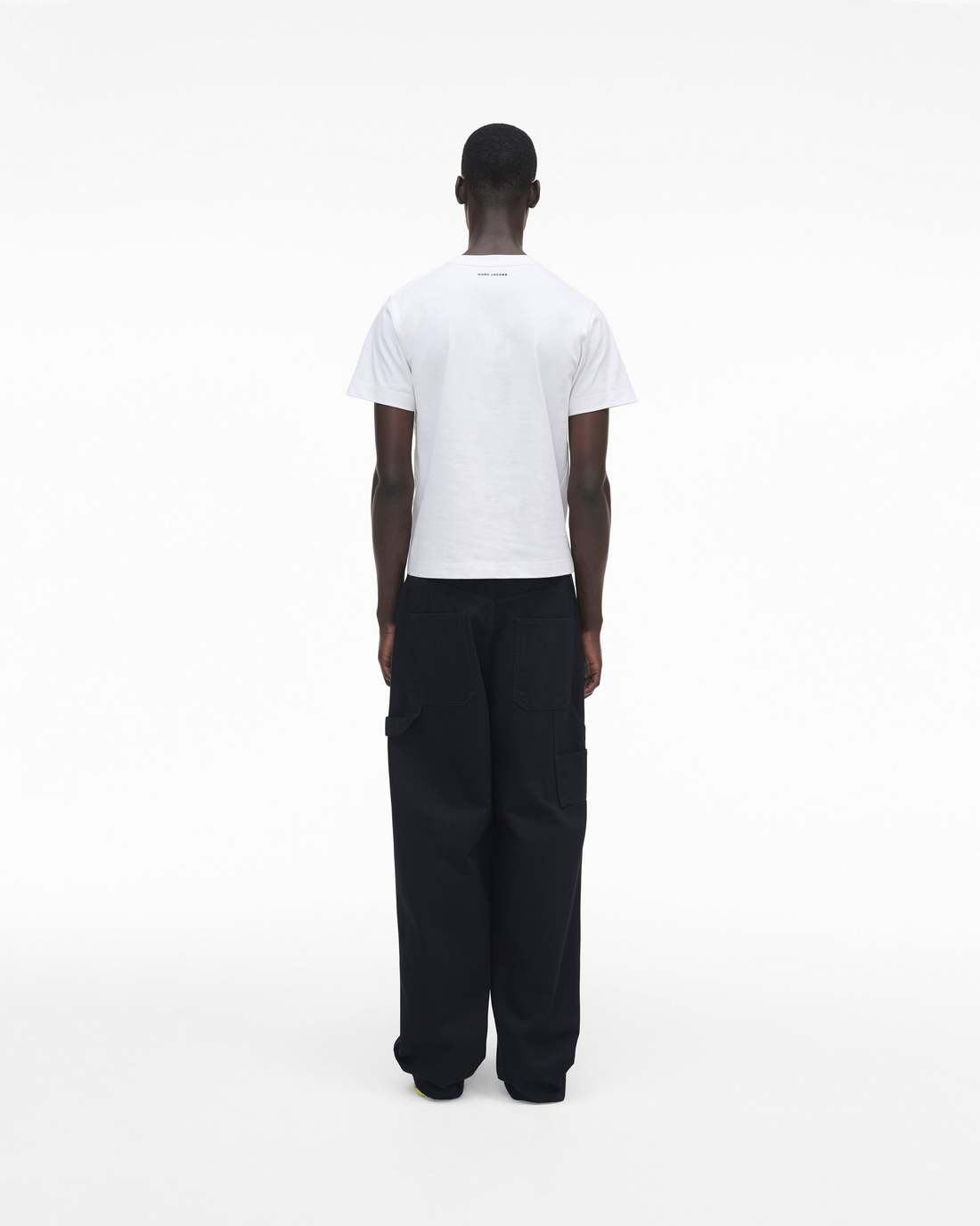 The Stripe Box Tee White Marc Jacobs
