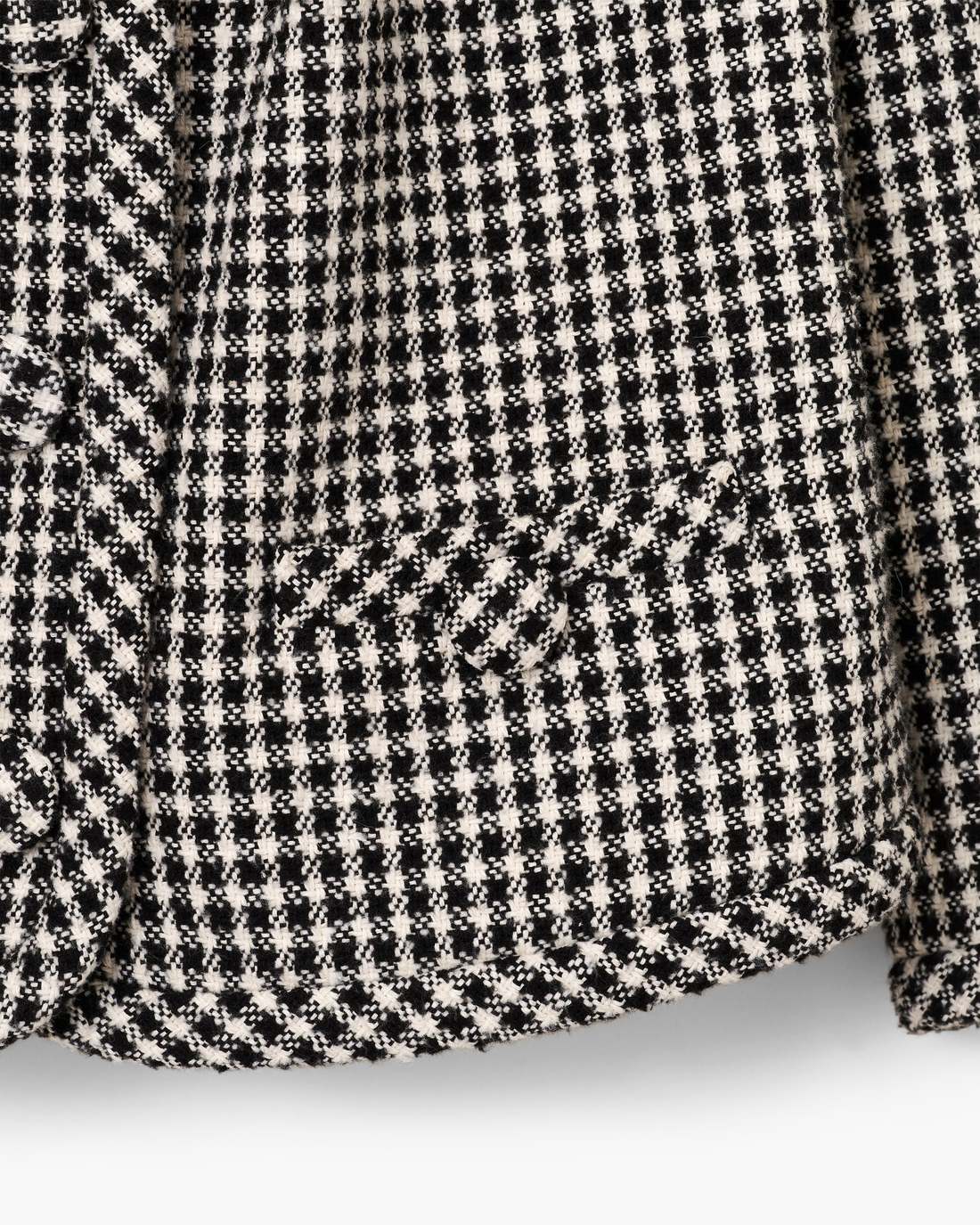 Gingham Tweed Jacket Black Multi Marc Jacobs