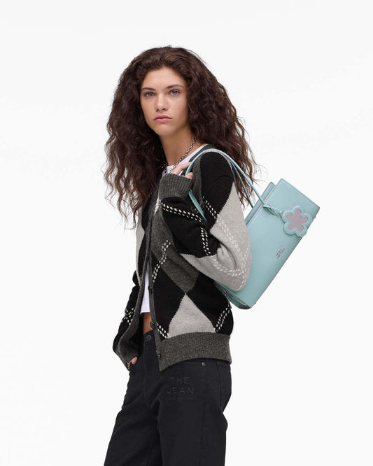 The Glam Mirror Satchel Sky Blue Marc Jacobs