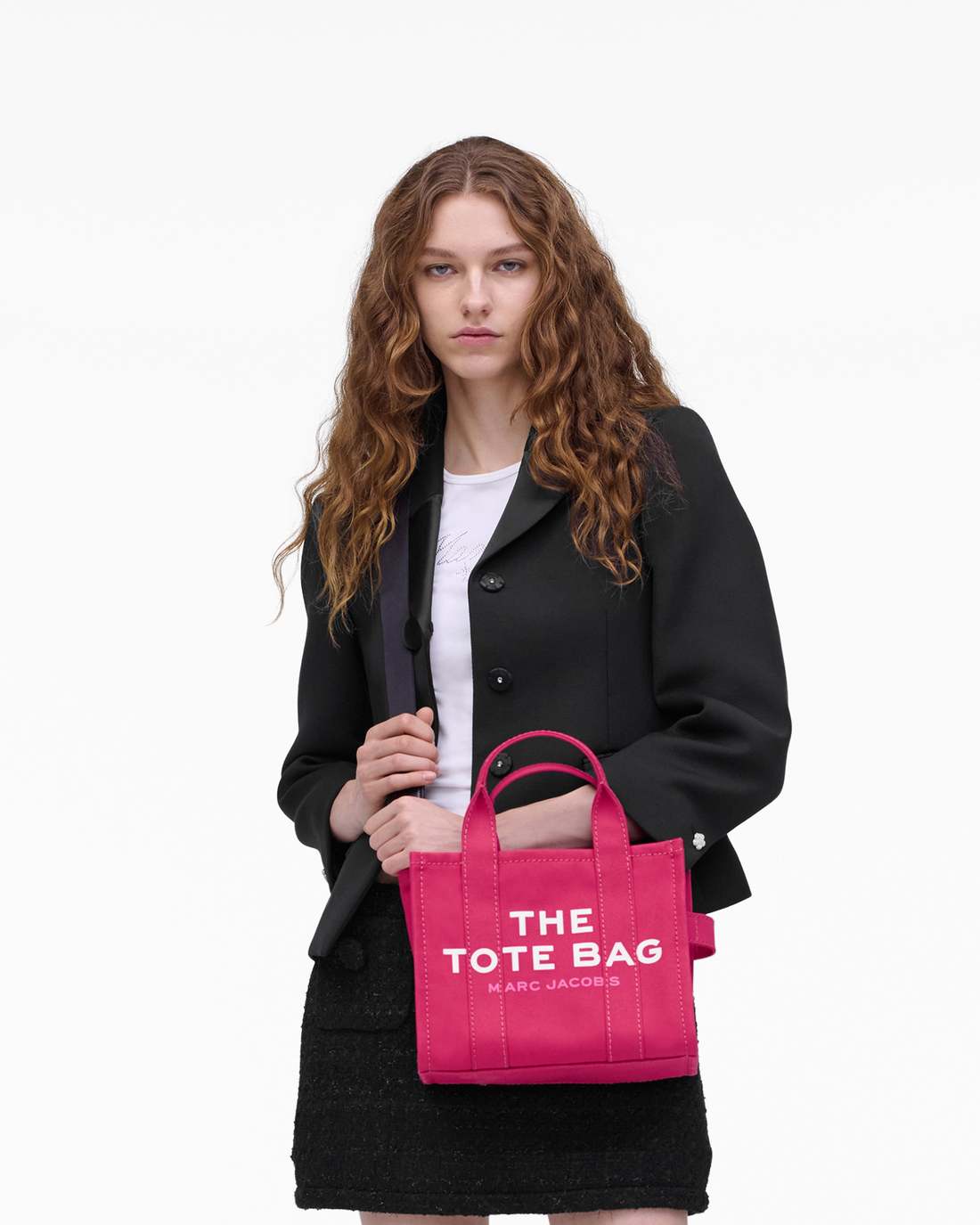 The Canvas Small Tote Bag Raspberry Pink Marc Jacobs