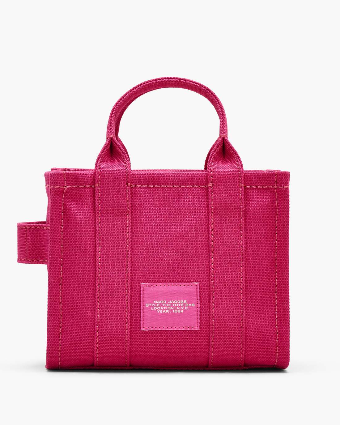 The Canvas Crossbody Tote Bag Raspberry Pink Marc Jacobs