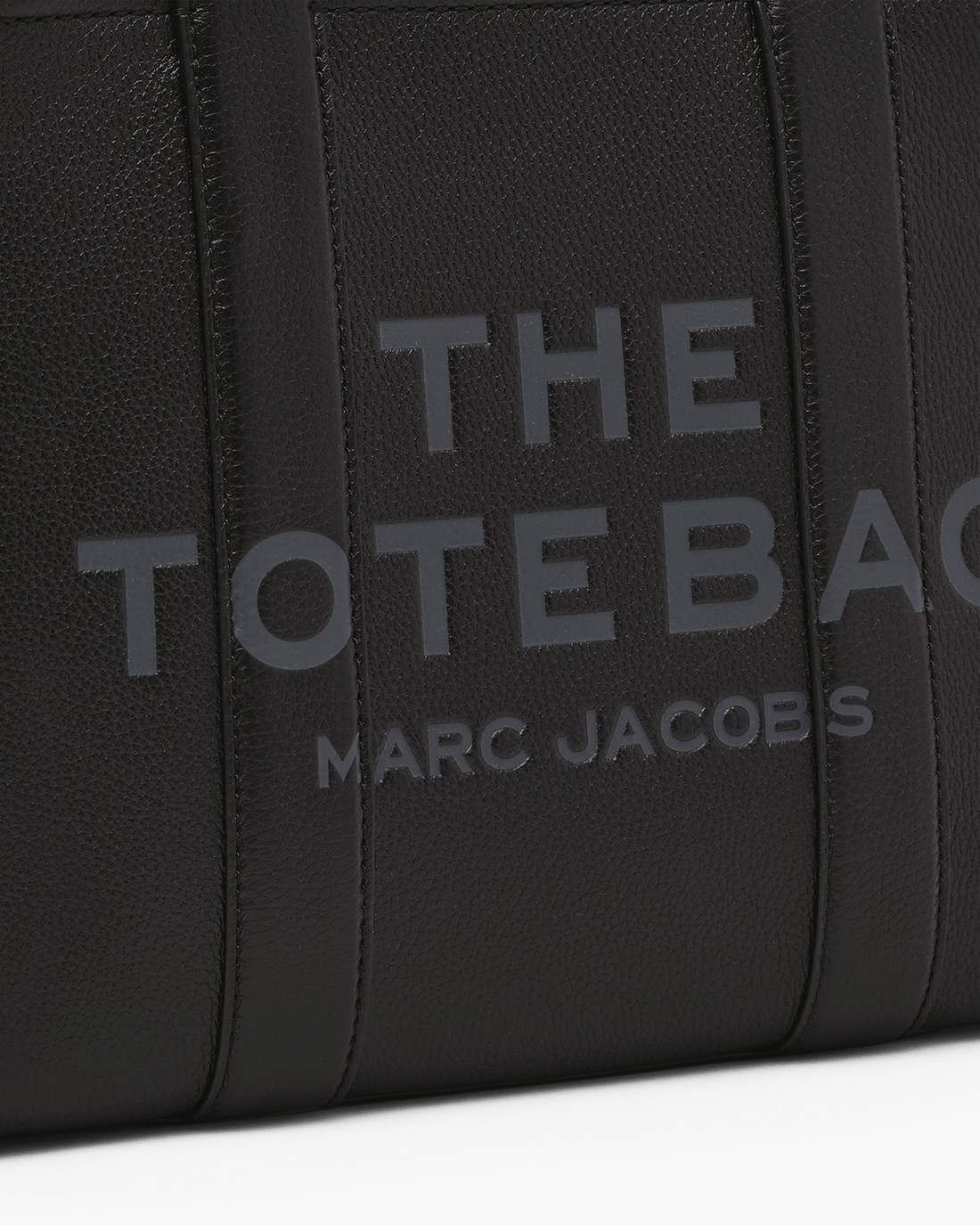 The Leather Medium Tote Bag Black Marc Jacobs
