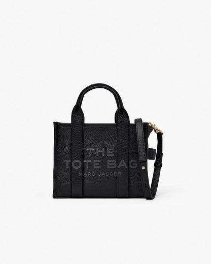 The Leather Small Tote Bag Black Marc Jacobs