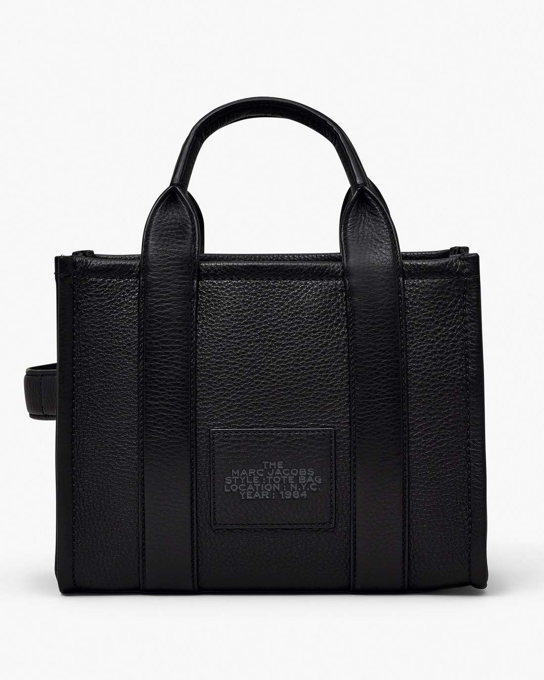 The Leather Small Tote Bag Black Marc Jacobs