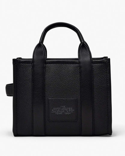 The Leather Small Tote Bag Black Marc Jacobs