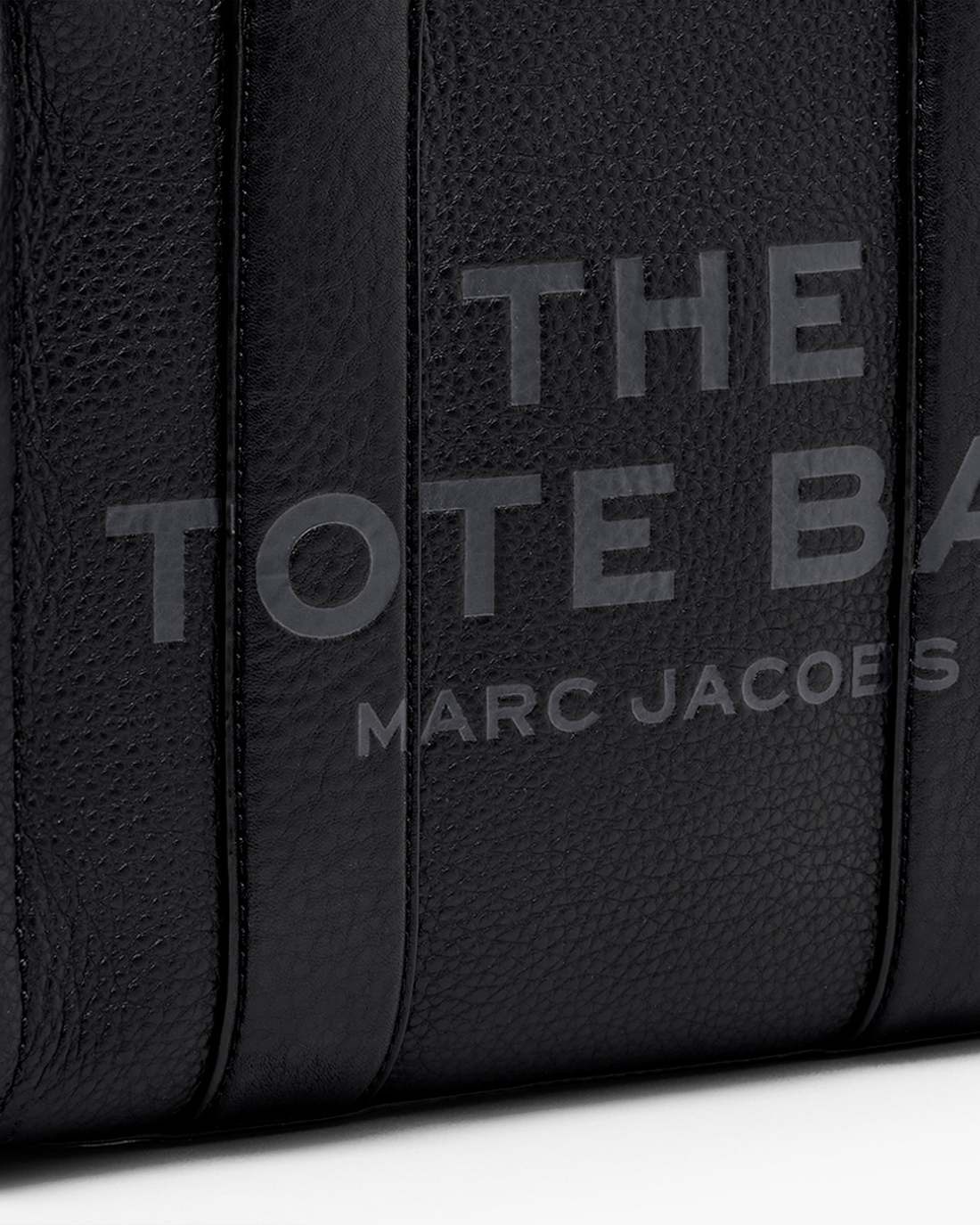 The Leather Small Tote Bag Black Marc Jacobs