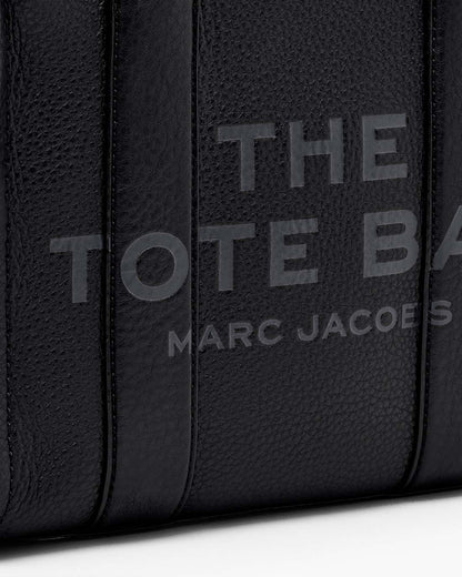 The Leather Small Tote Bag Black Marc Jacobs