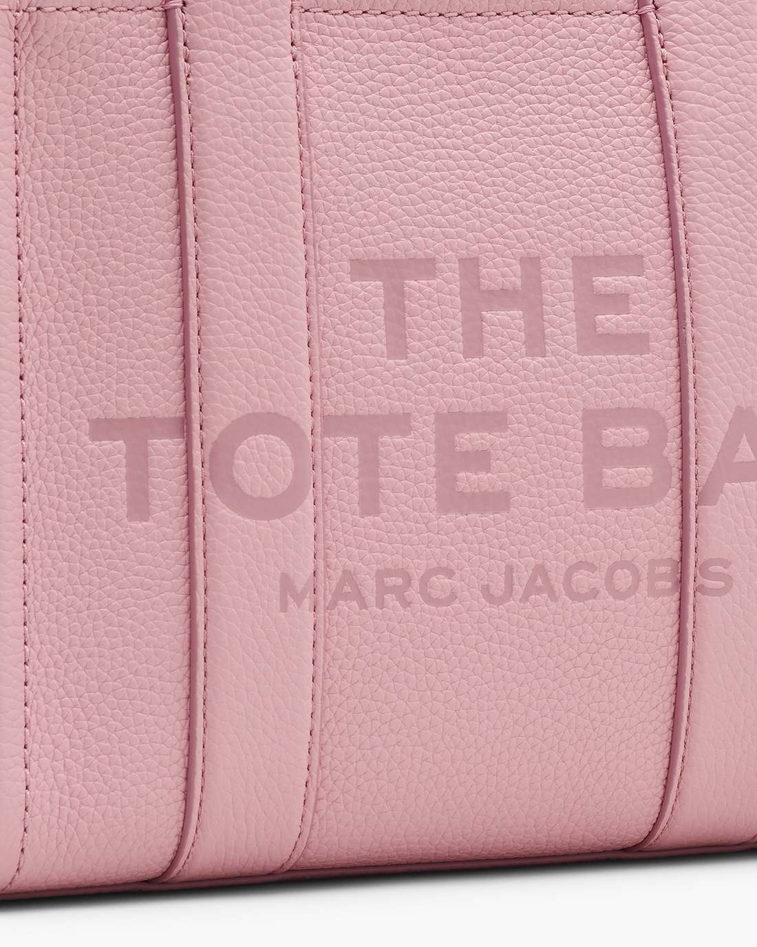 The Leather Small Tote Bag Ribbon Pink Marc Jacobs