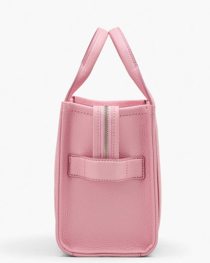 The Leather Small Tote Bag Ribbon Pink Marc Jacobs