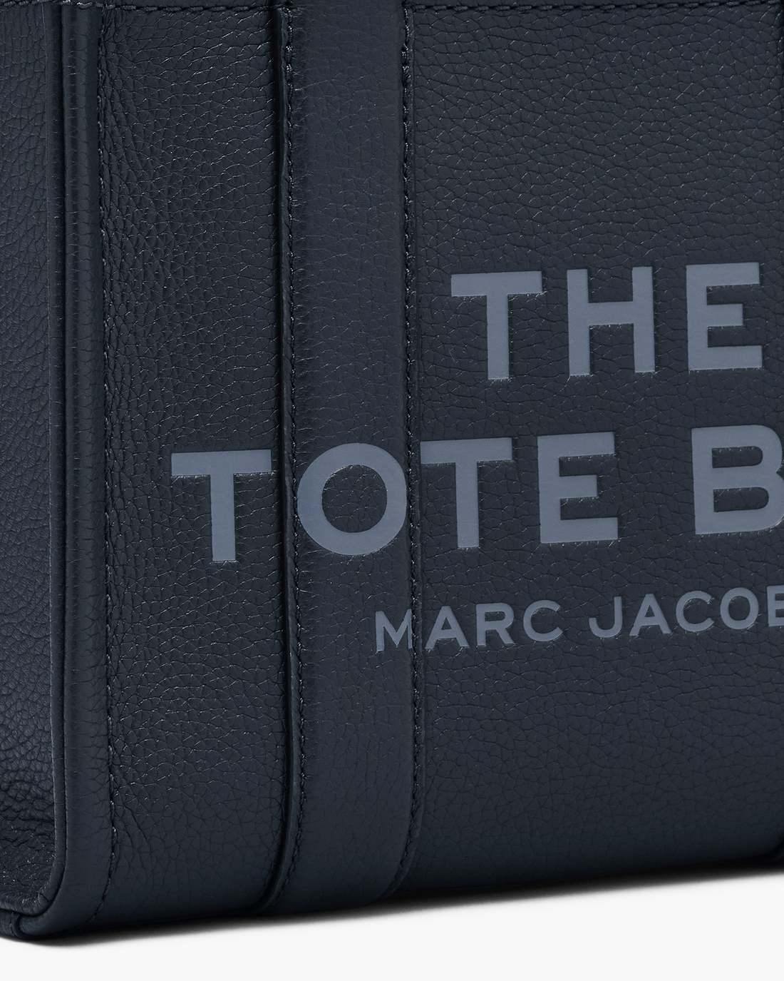 The Leather Small Tote Bag Blue Sea Marc Jacobs