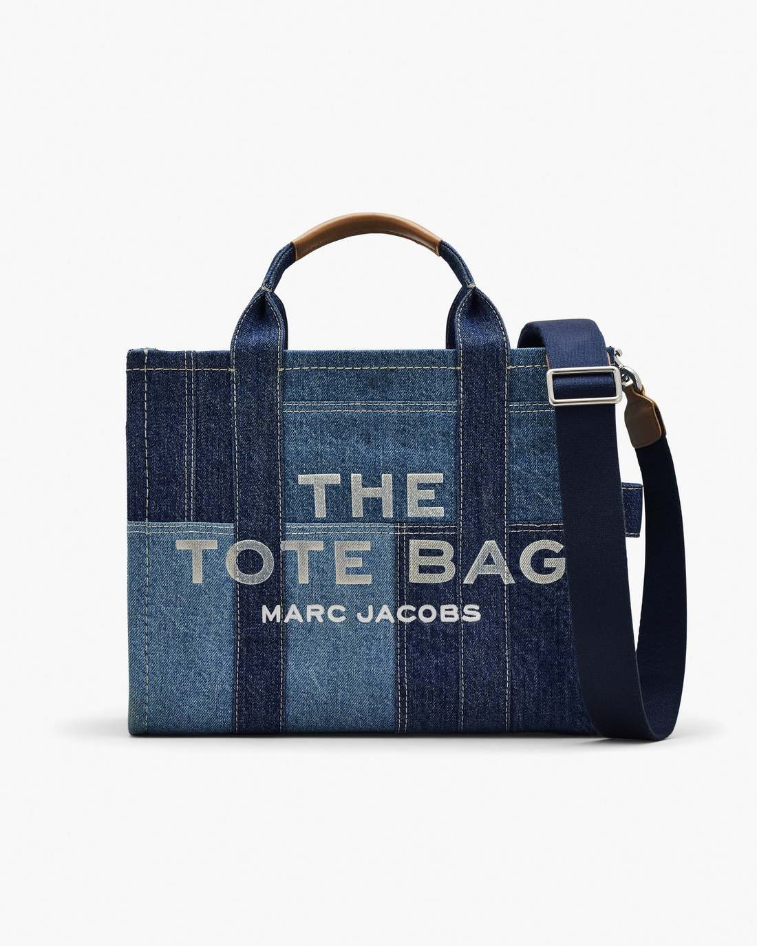 The Denim Medium Tote Bag Blue Denim Marc Jacobs