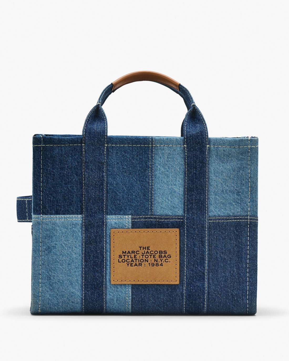 The Denim Medium Tote Bag Blue Denim Marc Jacobs