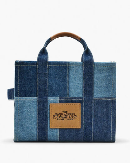 The Denim Medium Tote Bag Blue Denim Marc Jacobs