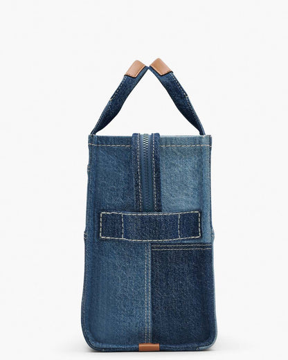The Denim Medium Tote Bag Blue Denim Marc Jacobs