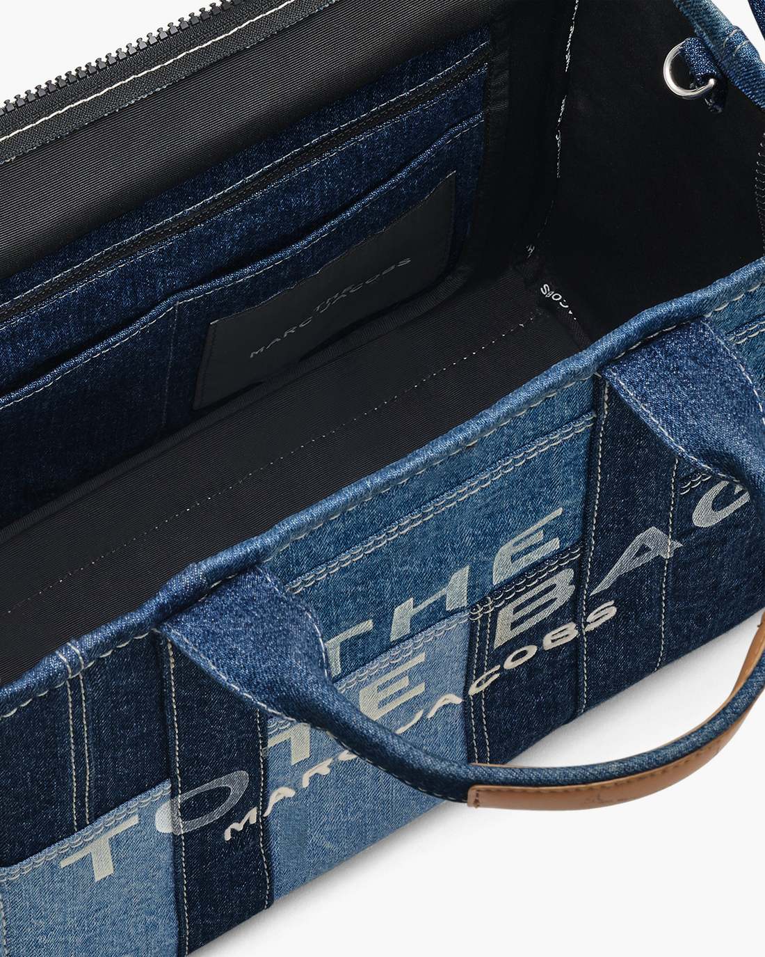 The Denim Medium Tote Bag Blue Denim Marc Jacobs