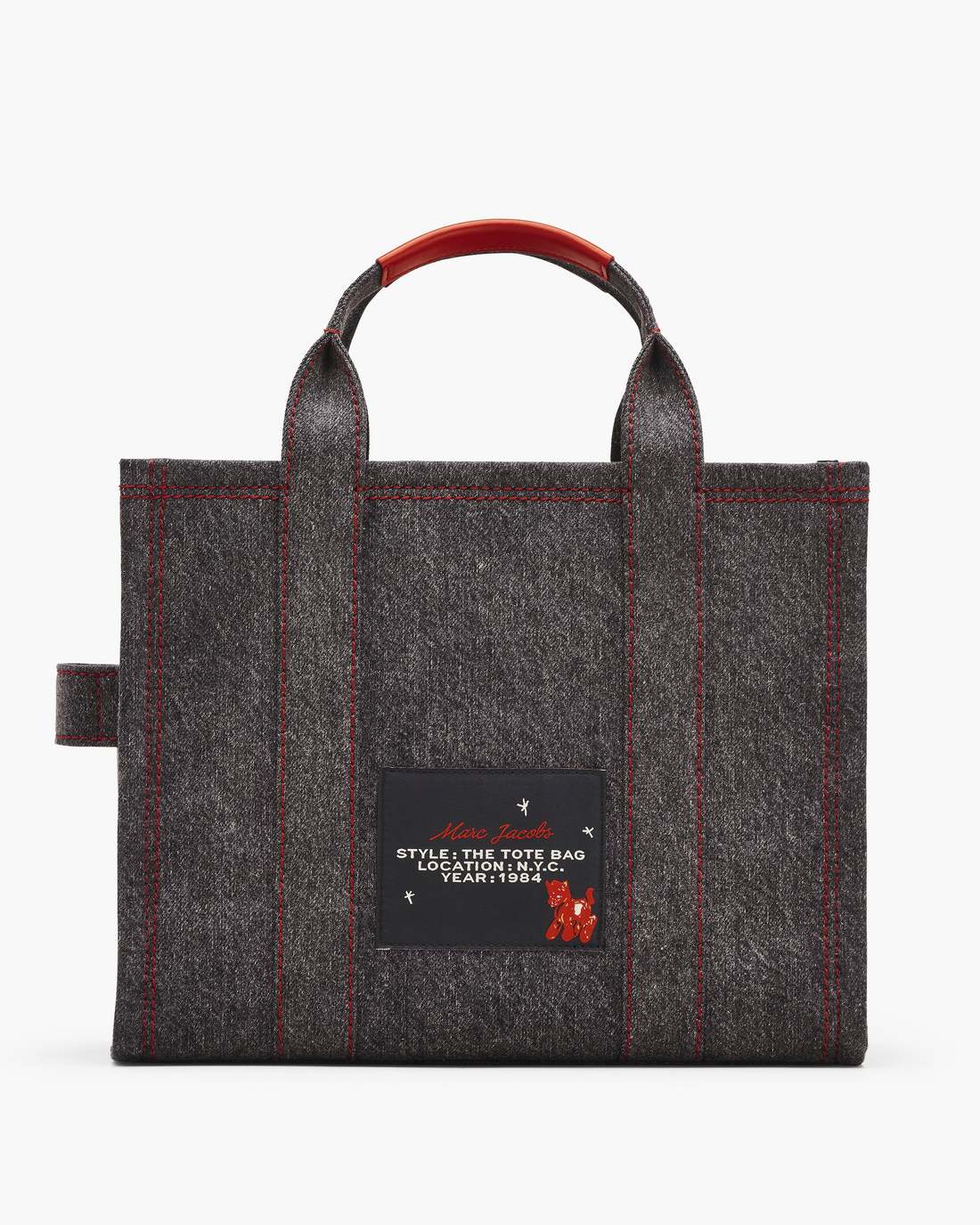 The Year Of The Horse Canvas Medium Tote Bag Black Multi Marc Jacobs