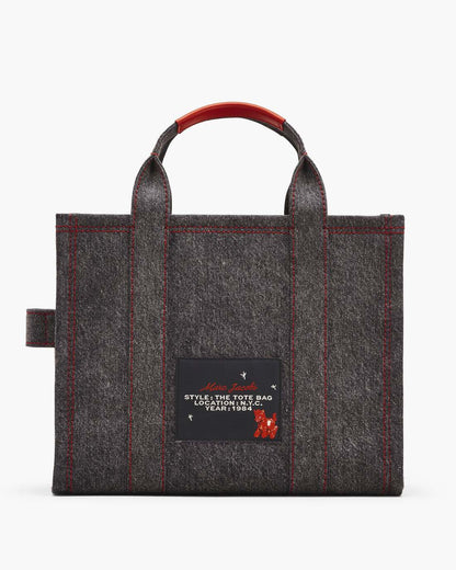 The Year Of The Horse Canvas Medium Tote Bag Black Multi Marc Jacobs