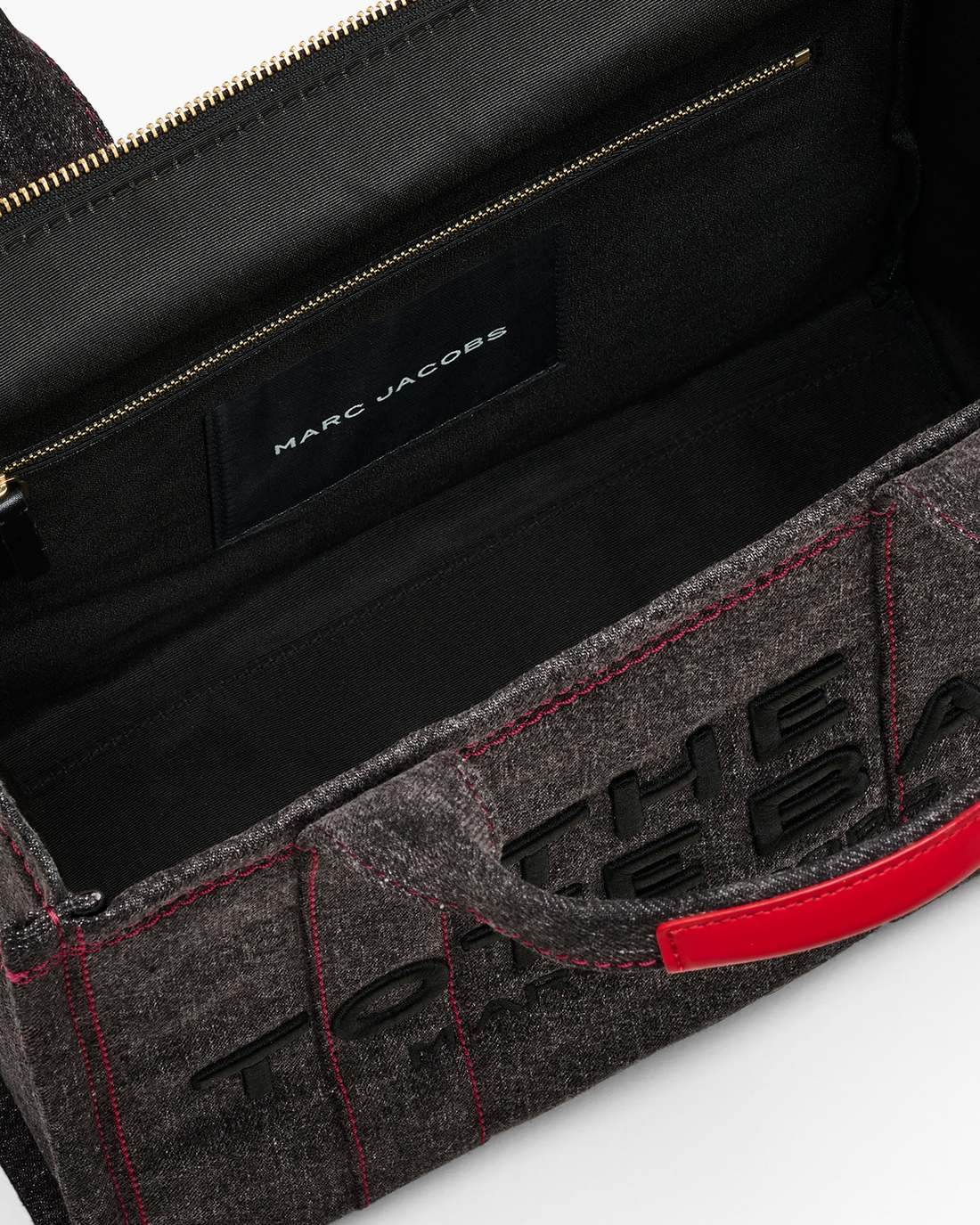 The Year Of The Horse Canvas Medium Tote Bag Black Multi Marc Jacobs