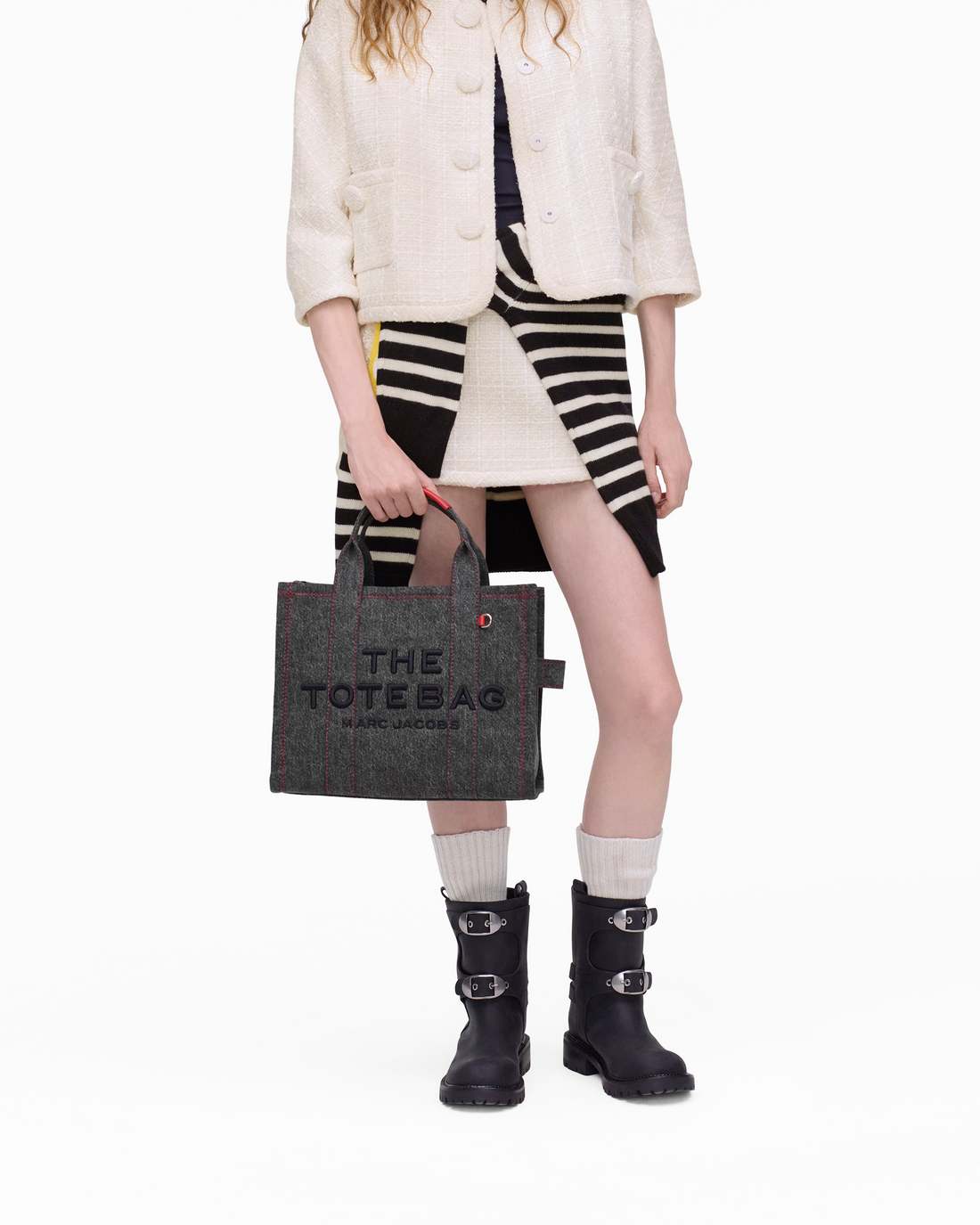 The Year Of The Horse Canvas Medium Tote Bag Black Multi Marc Jacobs