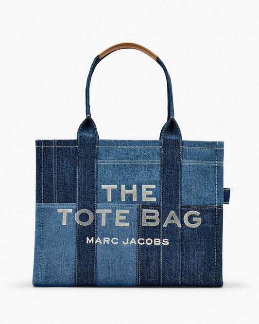 The Denim Large Tote Bag Blue Denim Marc Jacobs