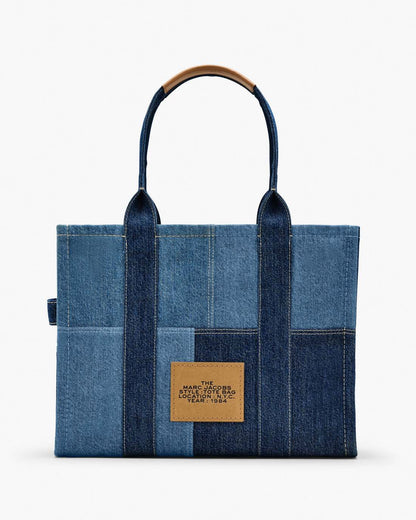The Denim Large Tote Bag Blue Denim Marc Jacobs