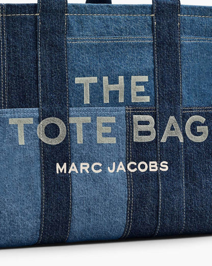 The Denim Large Tote Bag Blue Denim Marc Jacobs