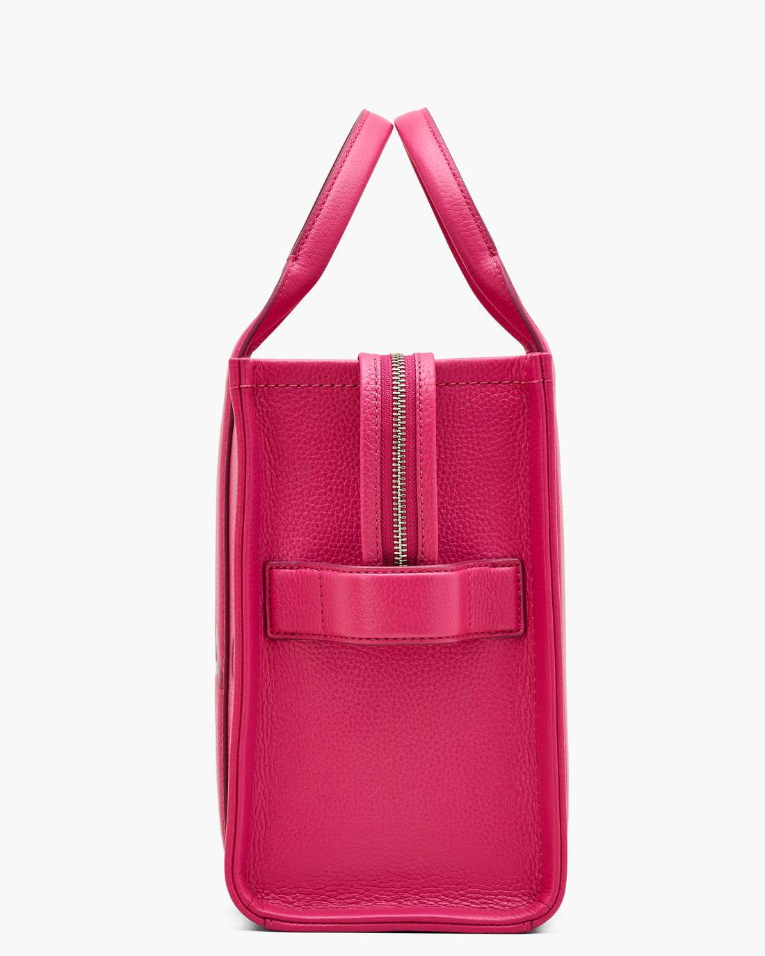 The Leather Medium Tote Bag Raspberry Pink Marc Jacobs