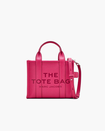 The Leather Small Tote Bag Raspberry Pink Marc Jacobs