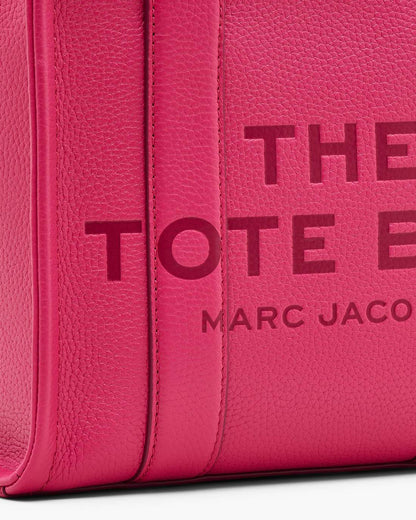 The Leather Small Tote Bag Raspberry Pink Marc Jacobs