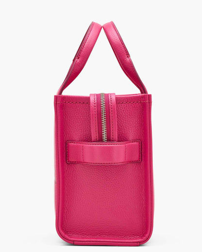The Leather Small Tote Bag Raspberry Pink Marc Jacobs
