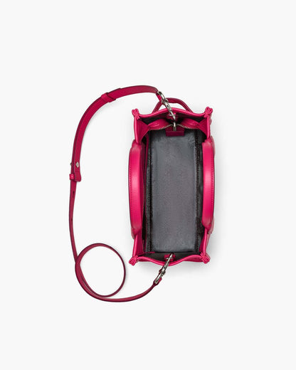 The Leather Small Tote Bag Raspberry Pink Marc Jacobs