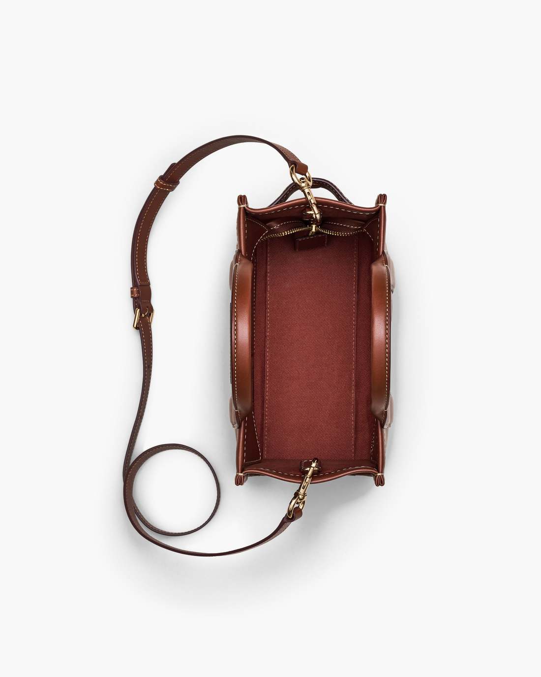 The A.P.C. X Marc Jacobs Leather Small Tote Bag Hazelnut Marc Jacobs